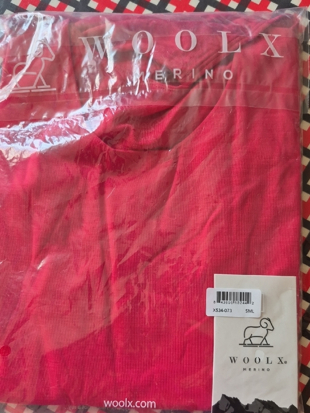 Woolx Merino Women's Red Bodysuit